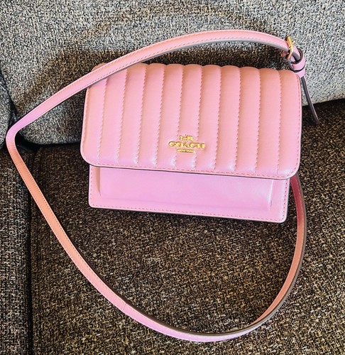 Coach linear quilted pink - linear,