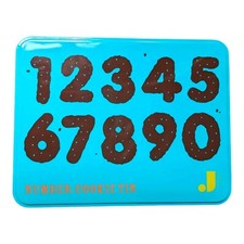 Jme Jamie Olive Number Cookie Cutter Tim