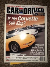 Car and Driver Magazine August