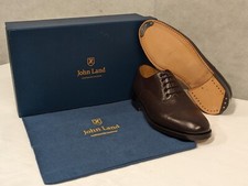 British Army John Land Brown Leather Officers Parade Service Shoes