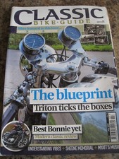 CLASSIC BIKE GUIDE JUL 2009