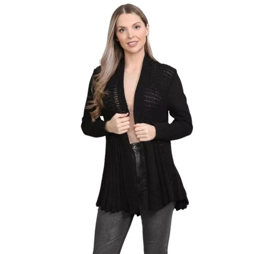 Women knitted waterfall - women,