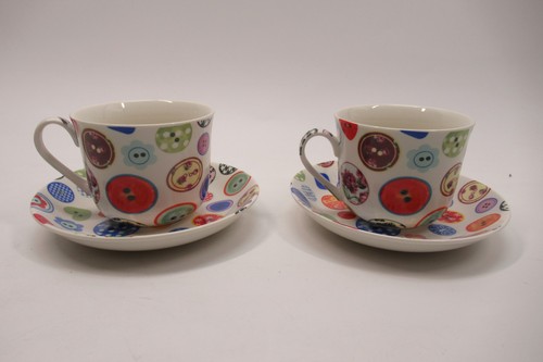 Heron cross pottery - pottery, cup