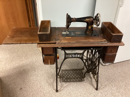 Antique vintage singer sewing - vintage,