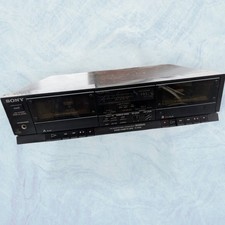 Sony TC-W300 Stereo Double Cassette Deck Tape Player Recorder – Made in Japan 