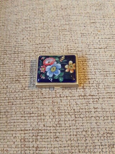 Vintage pill snuff box - pill/snuff, with