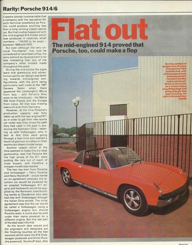 Porsche 914 sided - vw,
