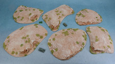 6 Small Desert Hills for 6mm