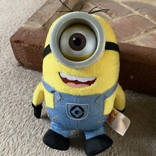 Thinkway Toys Despicable Me 2 Stuart Soft Plush Stuffed Teddy Doll Minion 