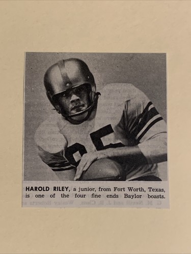 Harold riley baylor bears - harold, 1949