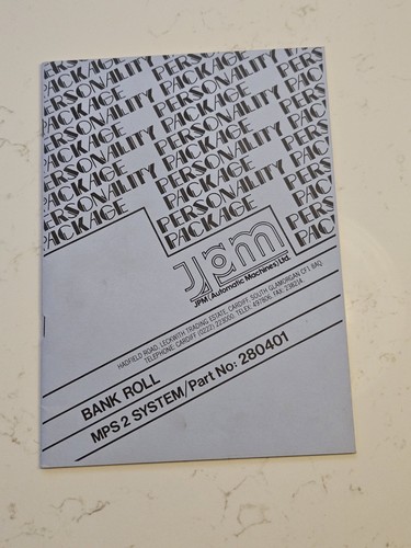 Jpm mps2 bank - jpm, roll