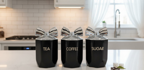 Tea coffee sugar storage - tea,