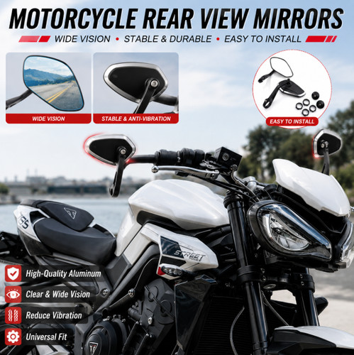 Bar end mirrors - bar, for