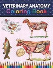 Veterinary Anatomy Coloring Book: Animals Anatomy... - Publication, Rambaumniel