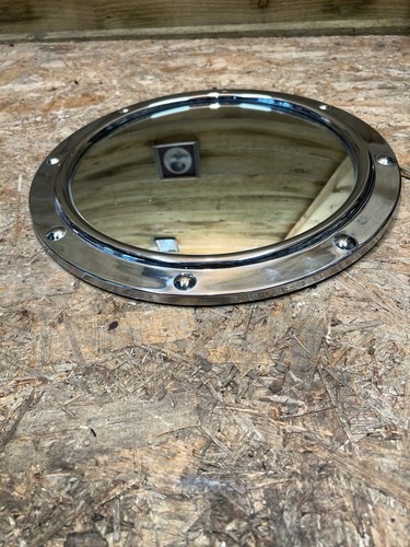 Vintage round convex porthole - round,
