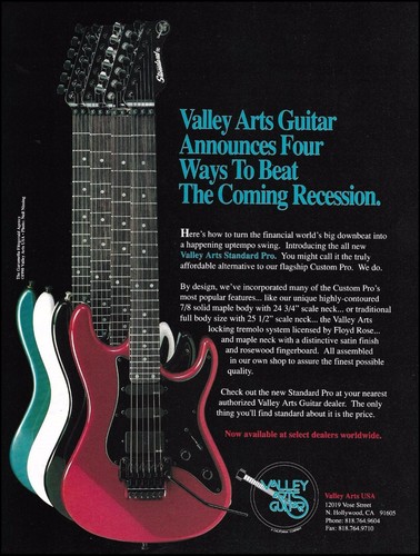 Valley arts standard - standard, pro