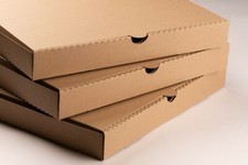 100 x 12" Pizza Boxes Brown
