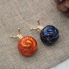 Art Deco Style Vintage Enamel