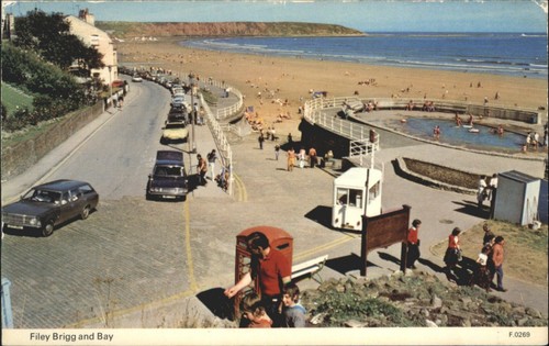 Vintage filey brigg and bay - brigg,