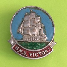 HMS Victory  Ship - Enamel