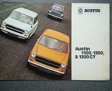 Brochure Austin 1100 / 1300 / 1300 GT and Countryman 1972 Dutch market