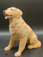 Leonardo Collection Yellow Labrador Figurine – 17 cm Tall – Vintage Resin Dog