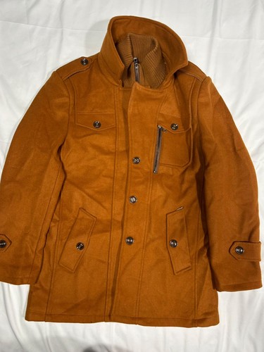 Mens tobacco brown tan - brown, wool