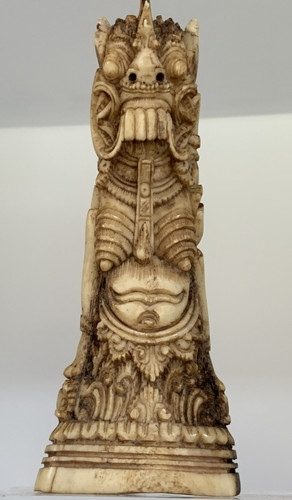 Balanese hand carved deer - balanese,