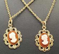 Pair Of Cameo Pendant