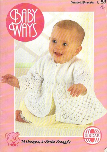 Vintage sirdar baby ways - vintage,