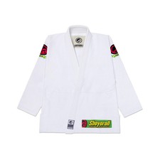 Shoyoroll Rasta Competitor BJJ Gi White 450 GSM Jiu-Jitsu Kimono Suit + Bag UK