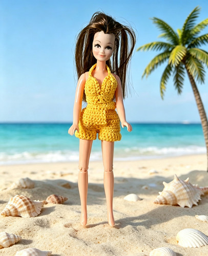 Doll clothes hand - clothes, crochet