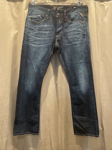 Replay waitom men blue jeans - replay, men's
