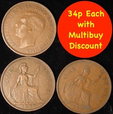 Penny 1937 - 1949 George VI