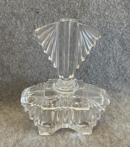 Vintage clear glass art deco - vintage,