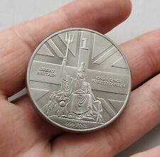 .999 Fine Titanium Round/Coin/Bar - 31.1g Bullion Metal, 1 Troy Ounce Britannia