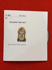 Wurlitzer One More Time 1015 VINYL Jukebox Instruction Manual and Parts List