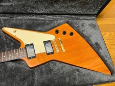 Gibson Limited Edition Explorer '76 Vintage Reissue Natural Electric Guitar 　