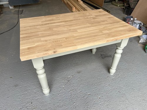 Oak dining table - oak, 1250mm