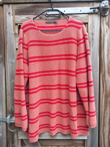 Gudrun sjoden pink red - red, stripe