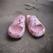 Ladies Pink Designer Clog