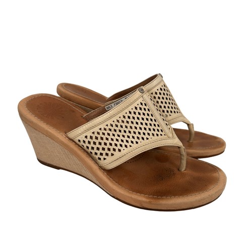 Ugg white solena perforated - ugg,