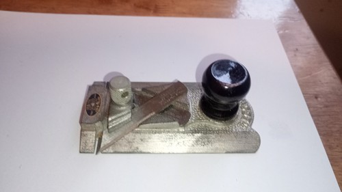 Record side rabbet plane 2506 - record,
