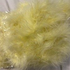10m Marabou Feather: Swansdown