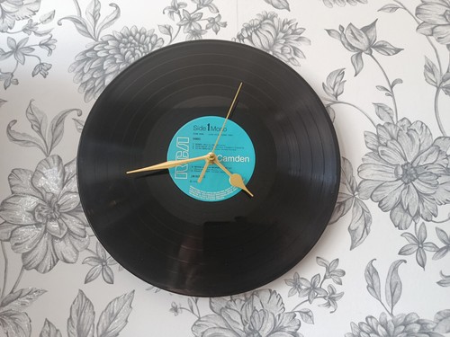 Vinyl record clock lp - clock, real