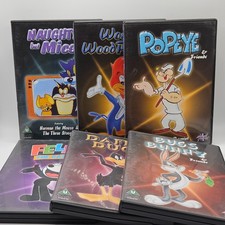 Children's Cartoon x 6 DVD Bundle - Bugs Bunny, Daffy Duck, Felix the Cat etc