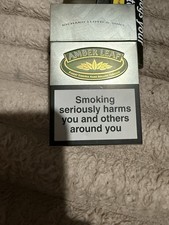 Amber Leaf Metal Cigarette
