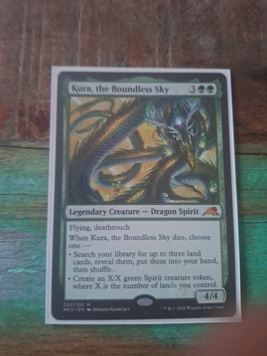 Mtg kura the boundless - mtg, sky