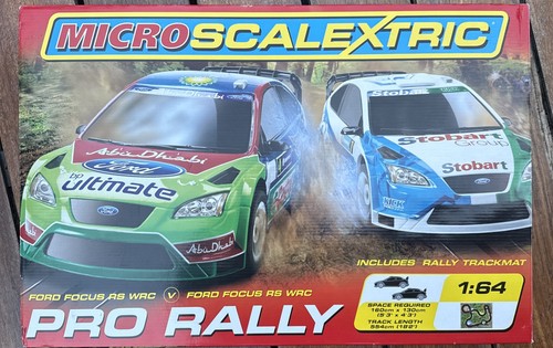 Micro scalextric pro - rally, set