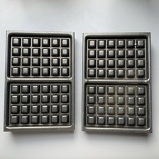 Vintage Tefal Waffle Plates for Sandwich Maker 74150